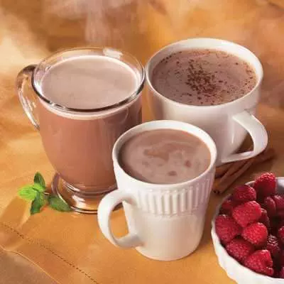 variety hot chocolate protein supplement